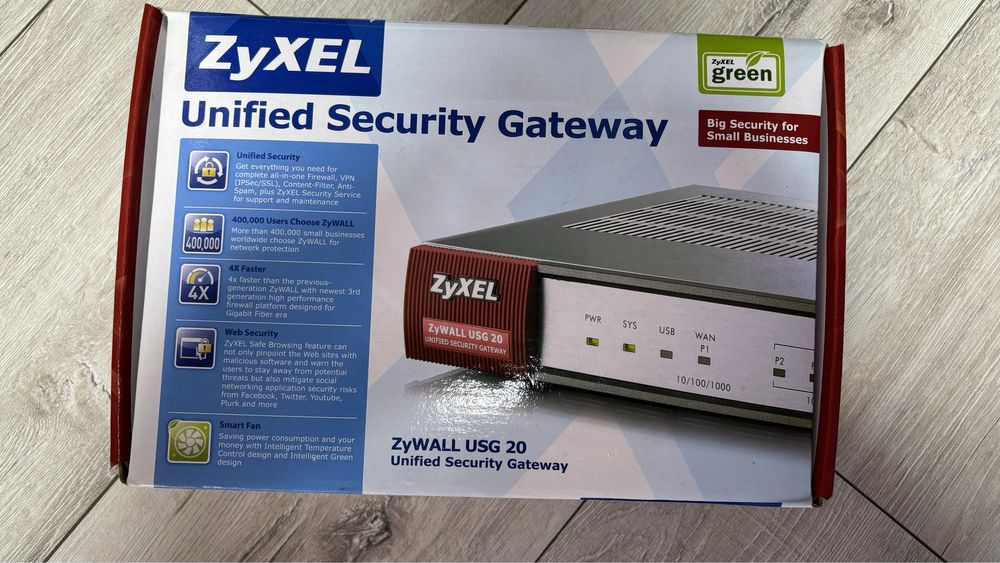 Zyxel usg 20 switch vpn bramka