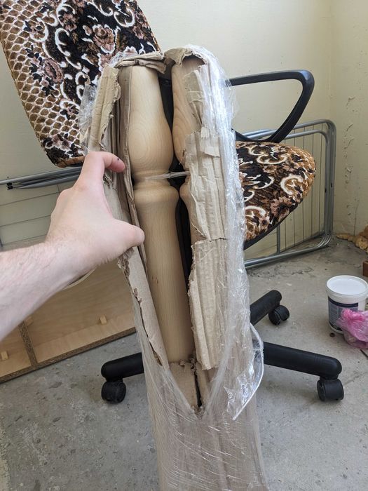 Ніжки для столу дерев'яні