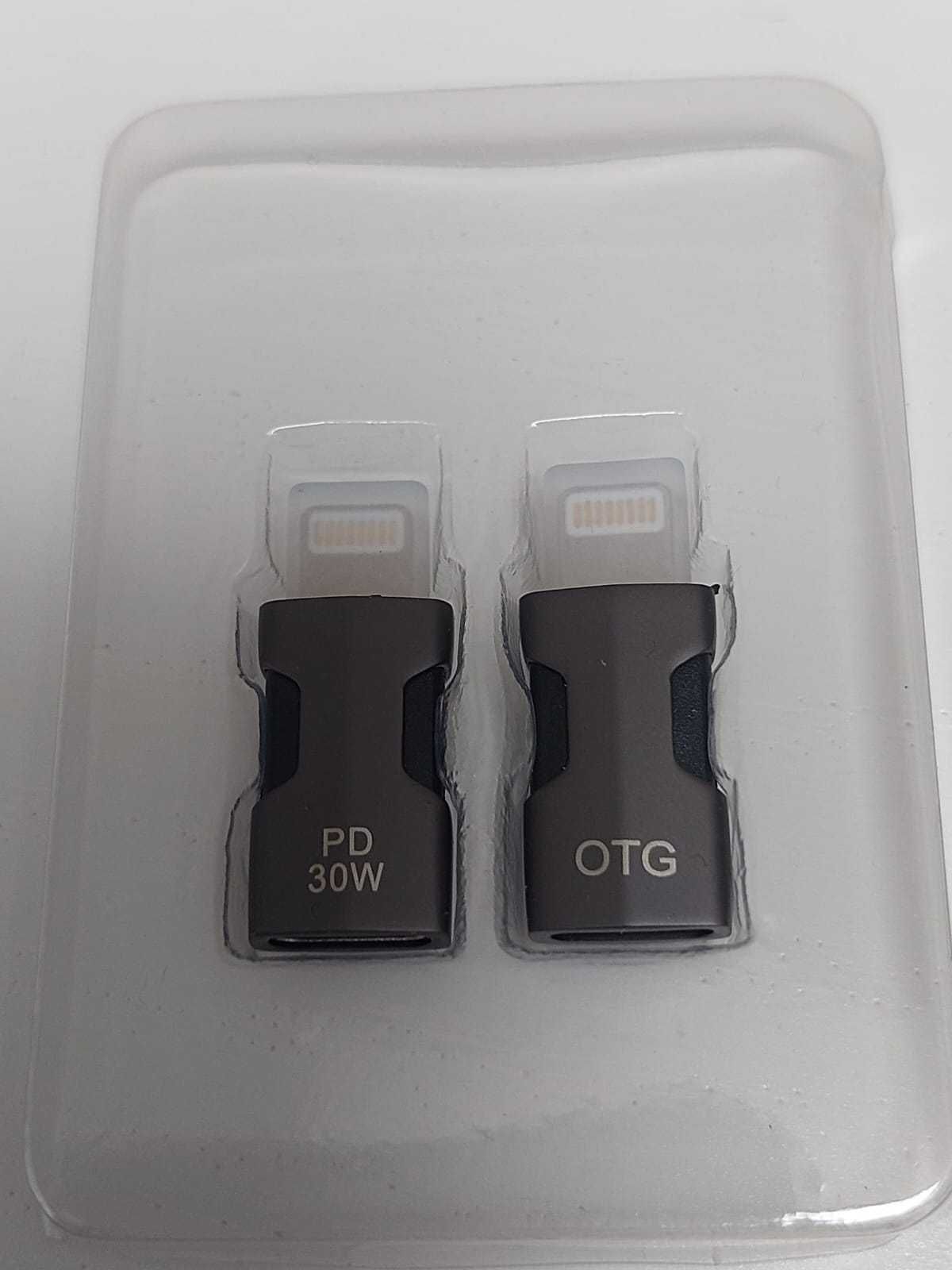 Adapter USB C na Lightning  PD30W OTG 2 szt