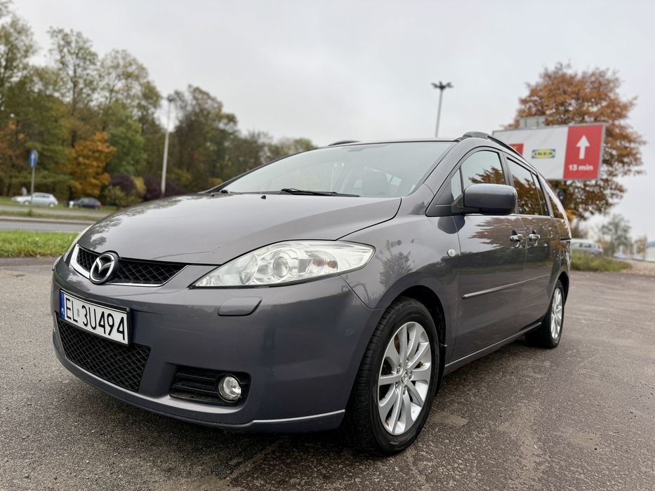 Mazda 5/2006r/2.0 LPG/klima/niski przebieg/bdb stan/7 osób