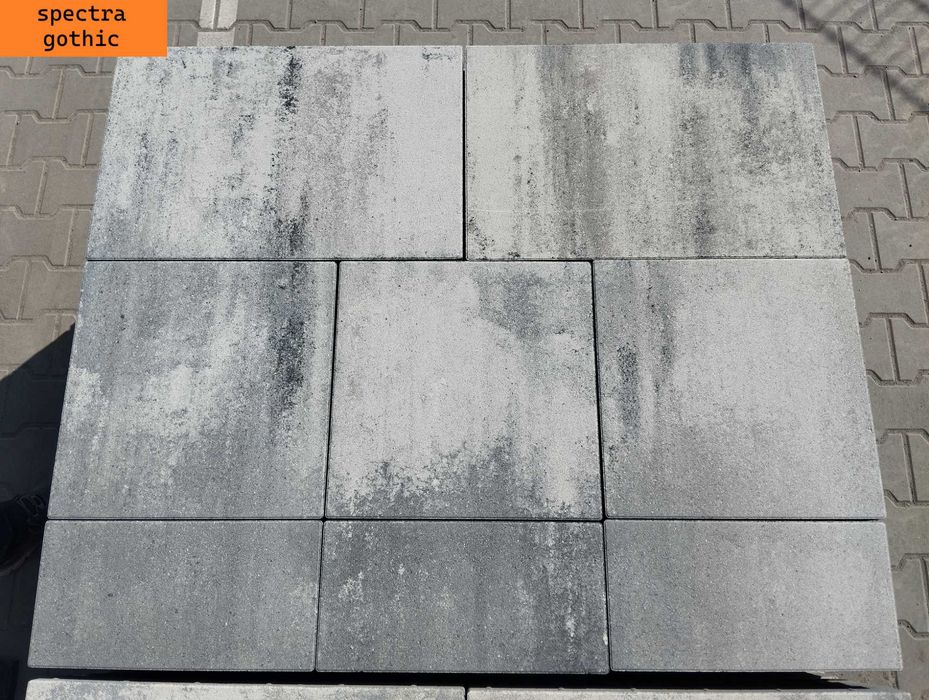 Płyta Tarasowa Podjazdowa Spectra Gothic płyty tarasowe kostka brukowa