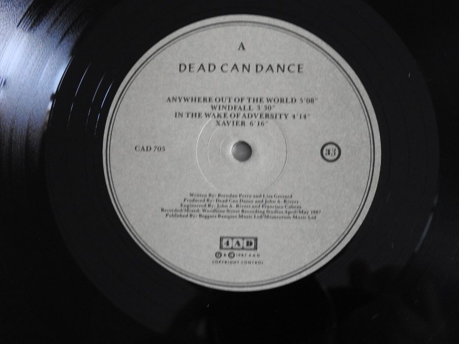 Dead Can Dance ‎Within The Realm Of A Dying Sun LP UK пластинка 1press