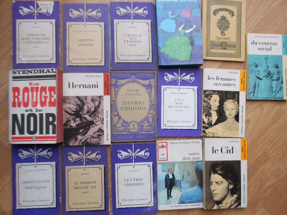 Lote de livros classiques larousses