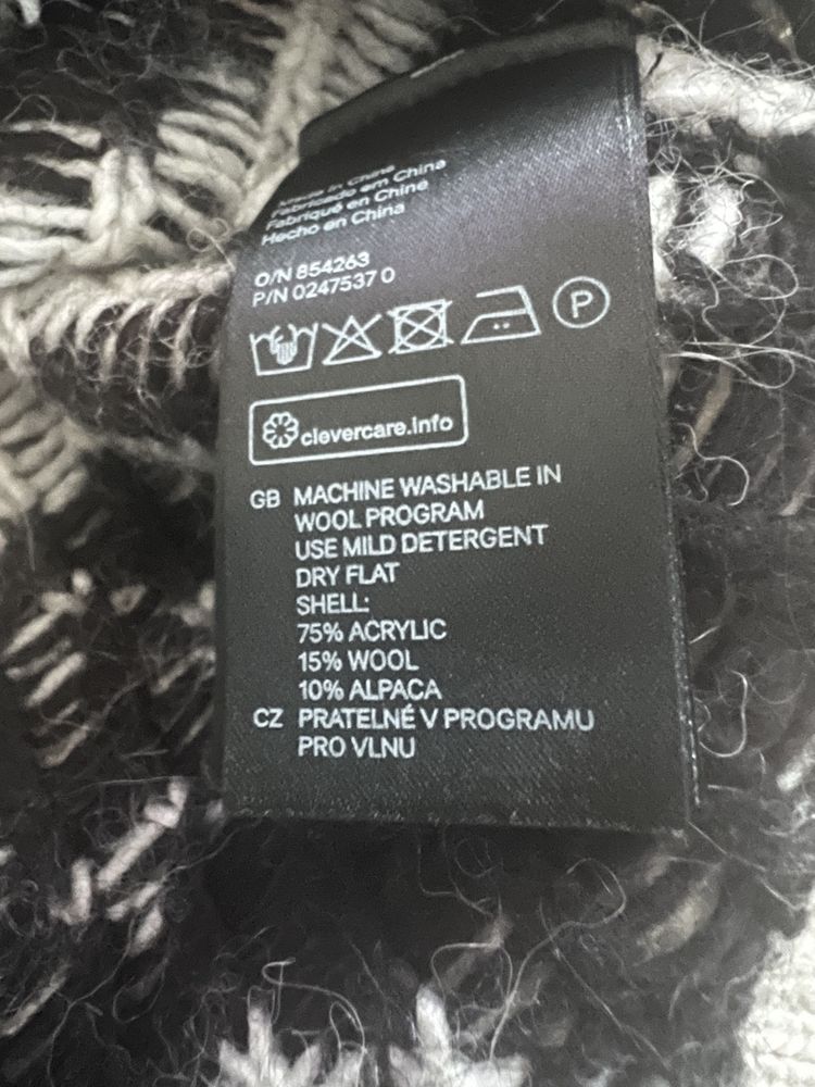 Sweter H&M S z wełną i alpaką