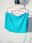 mini-saia páreo azul turquesa, Tamanho Único, Etam