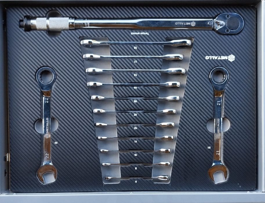 Nowa XXL szafka narzedziowa 8 wyposażonych szuflad wózek narzędziowy