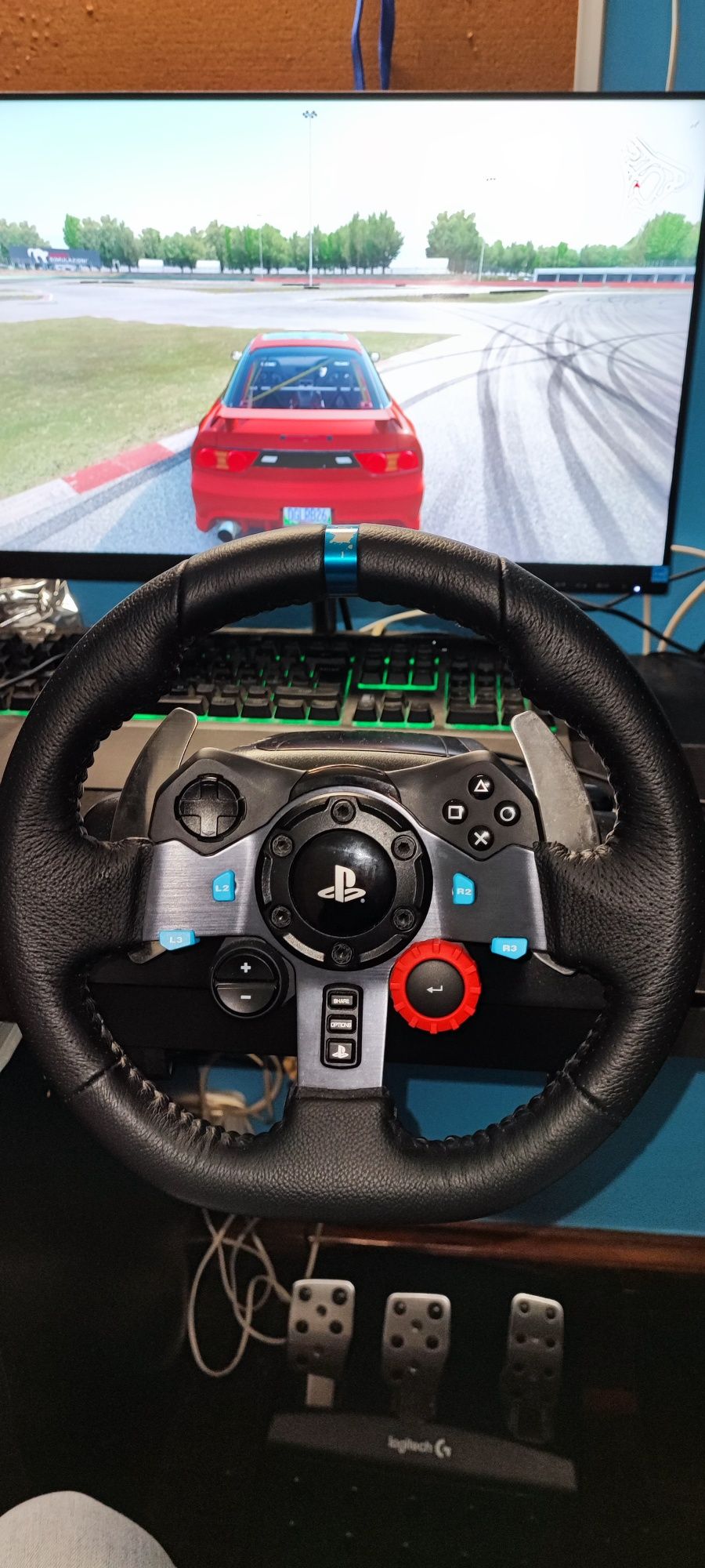 Volante G29 com shifter