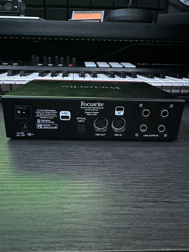 Focusrite Clarett 2Pre USB. Стан нової