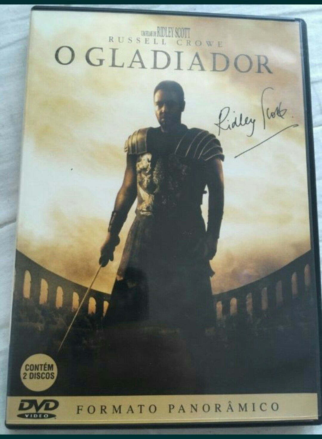 Gladiador Filme Edição Especial 2 Discos de 9 GB - Dolby Digital 5.1 - Ridley Scott (Portes CTT GRÁTIS)