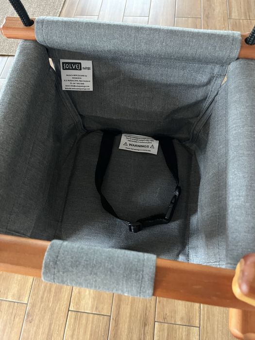 SOLVEJ huśtawka dla dziecka Baby Toddler Swing do domu i na zewnątrz