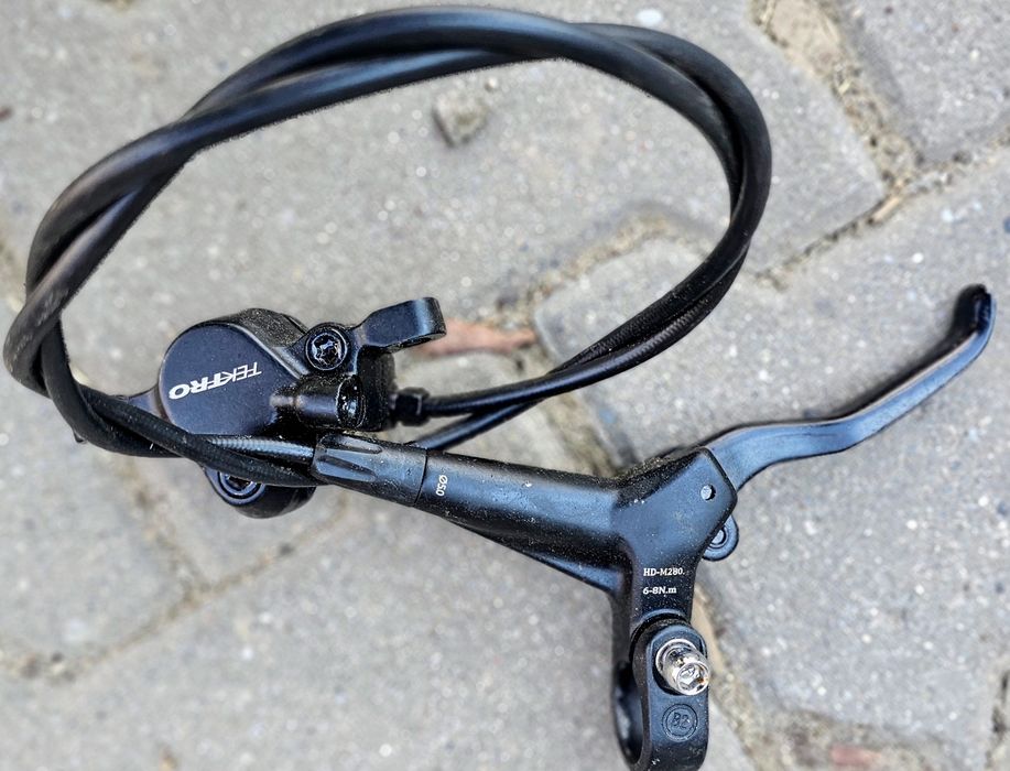 Hamulec tarczowy TEKTRO HD-M280 tył, komplet z zaciskami