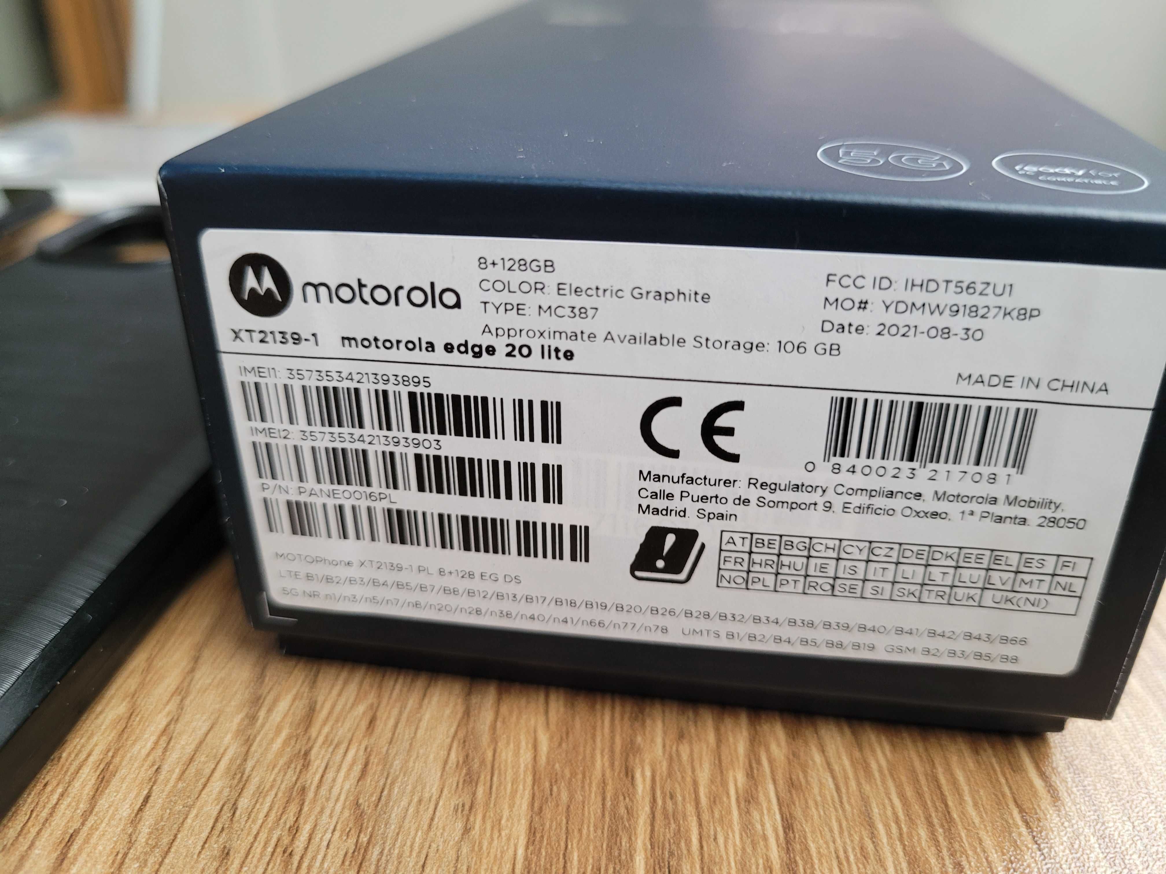 Motorola Edge 20 Lite
