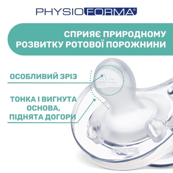 Соска Chicco physio soft 0-6 месяцев