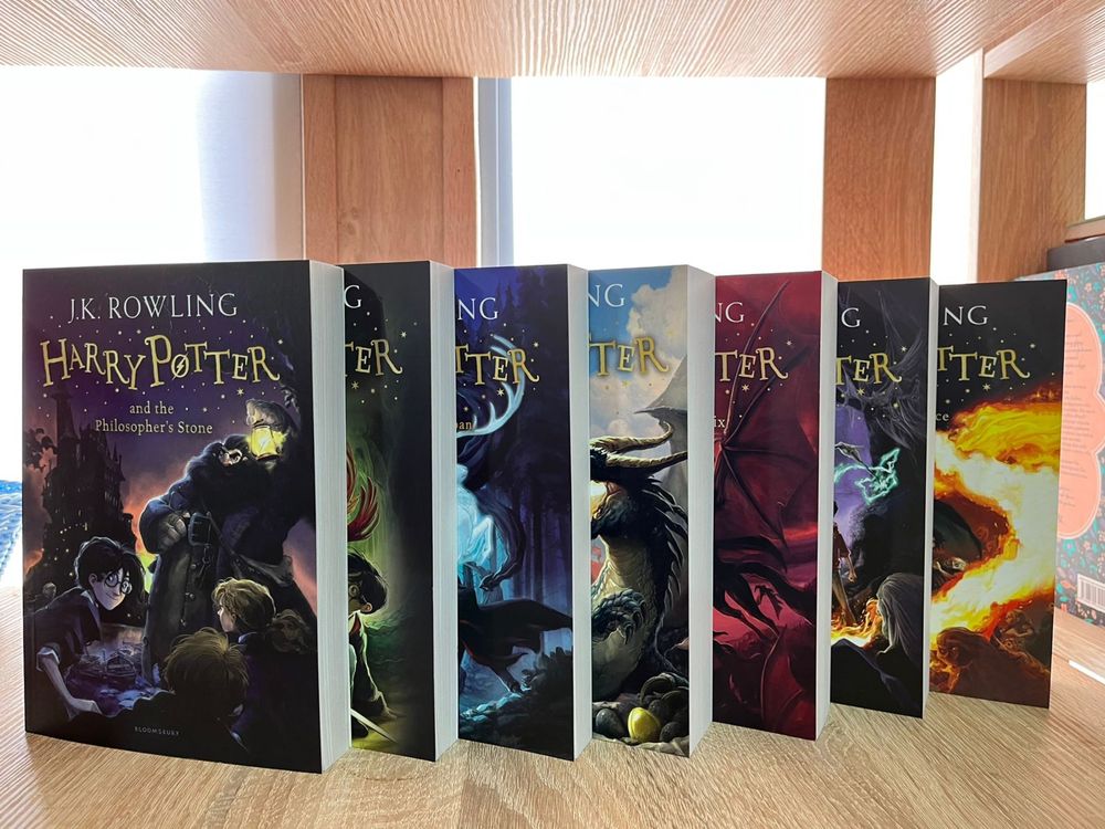 "Harry Potter", "Гарри Поттер" Дж. К. Роулинг на английском языке