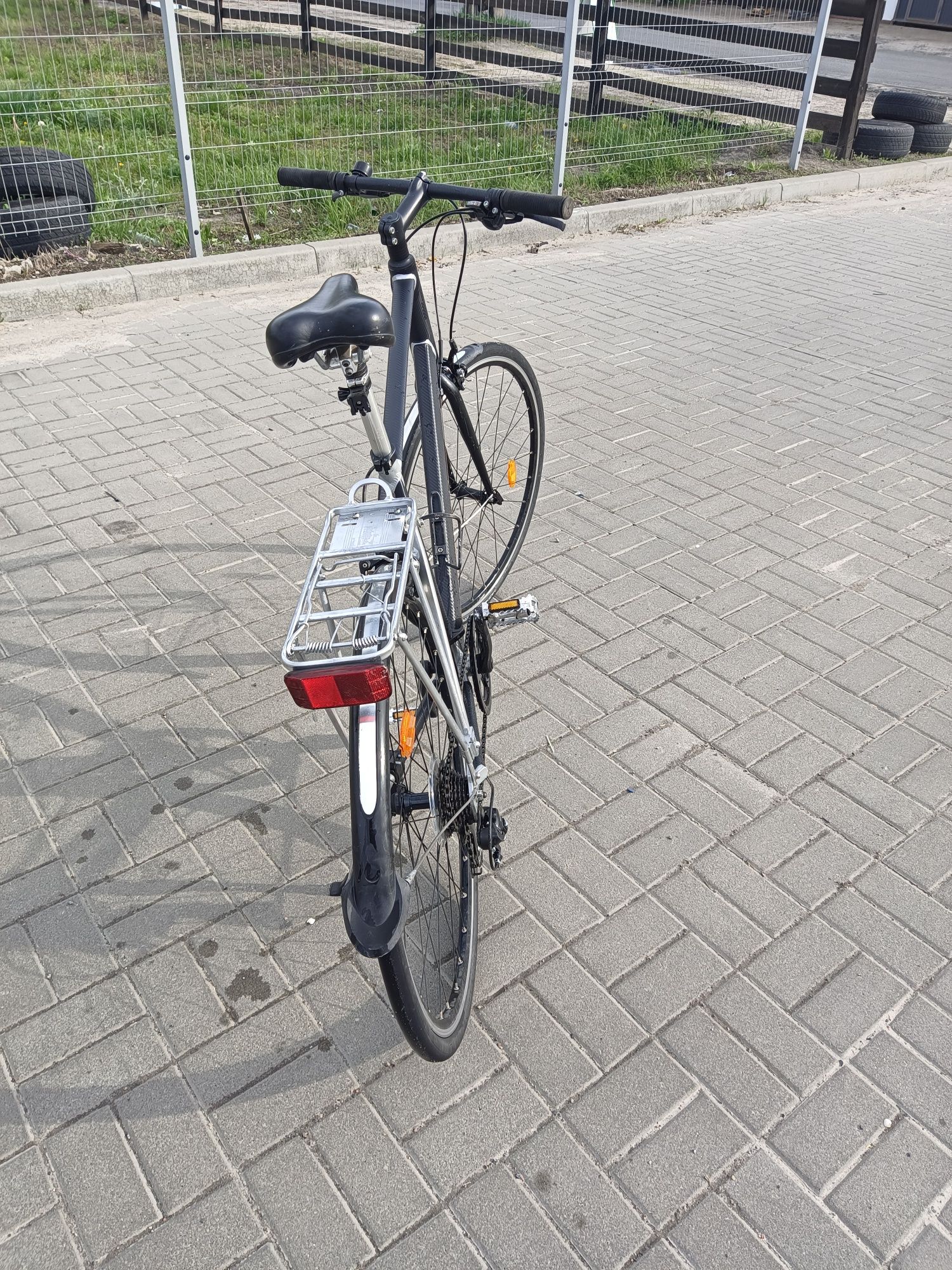 Велосипед MB алюмінієвий сплав і багажник алюмінієвий