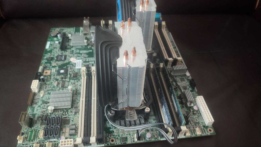 Комплект для рендера: 2 Xeon E5-2660(i7 7700)