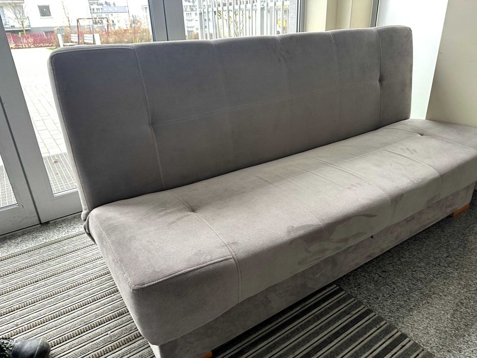 Sofa rozkładana + 2 fotele | pojemnik | bardzo dobry stan KOMPLET