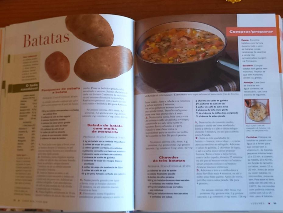 Livro receitas Saudáveis