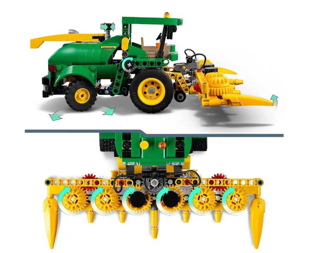 LEGO Technic John Deere 42168 traktor kombajn