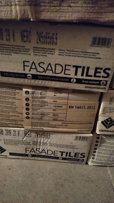 Sprzedam płytki elewacyjne
