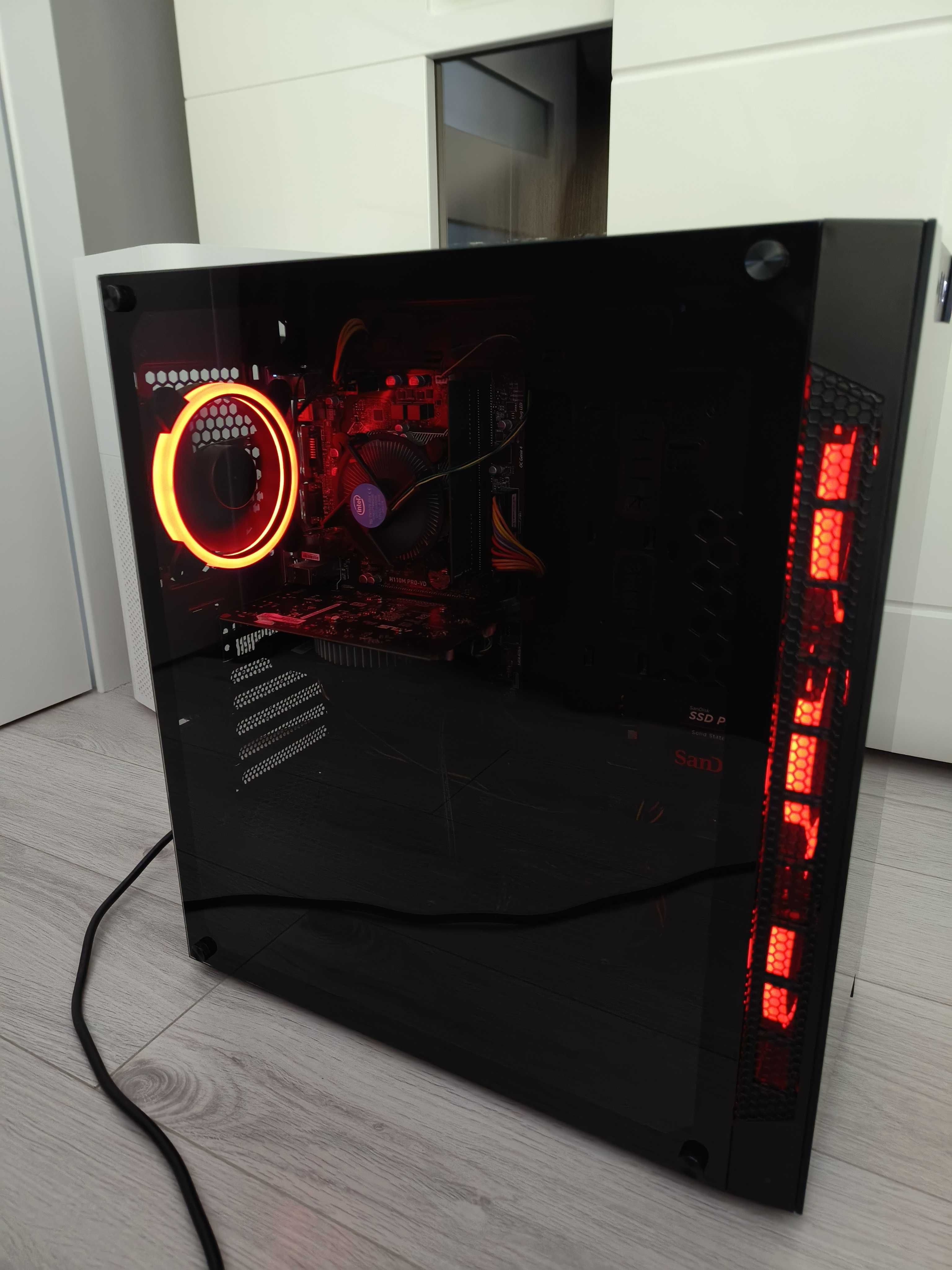 Komputer Intel Core i5-7400, GeForce GTX 1050 Ti, 8GB RAM, 480GB SSD