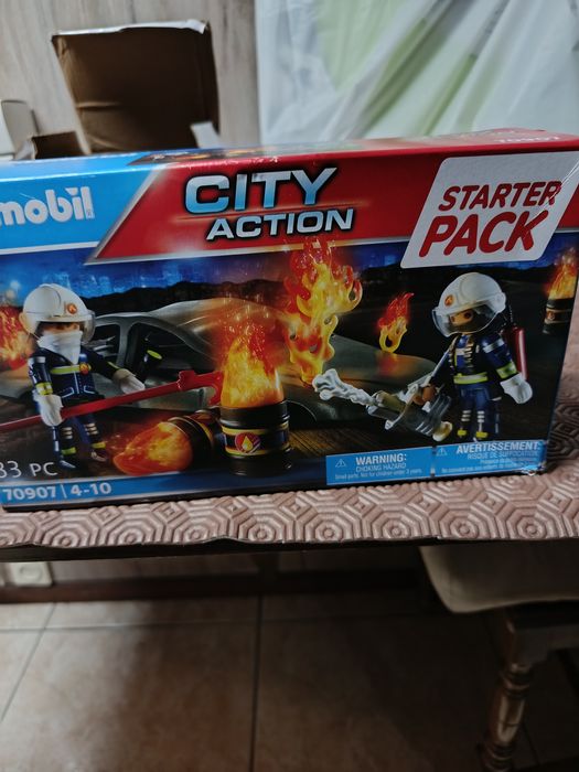 Playmobil 70907 Bombeiros City Action - NOVO (Peças Seladas)