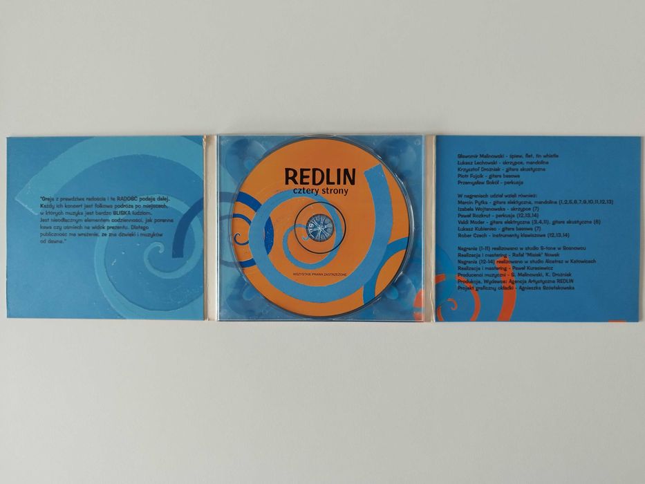 Redlin - Cztery Strony - cd ( folk rock / metal )