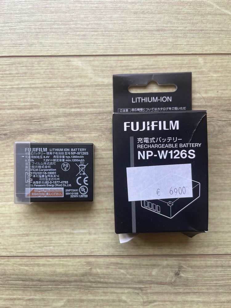 BATERIA NOVA E ORIGINAL FUJIFILM NP W126S