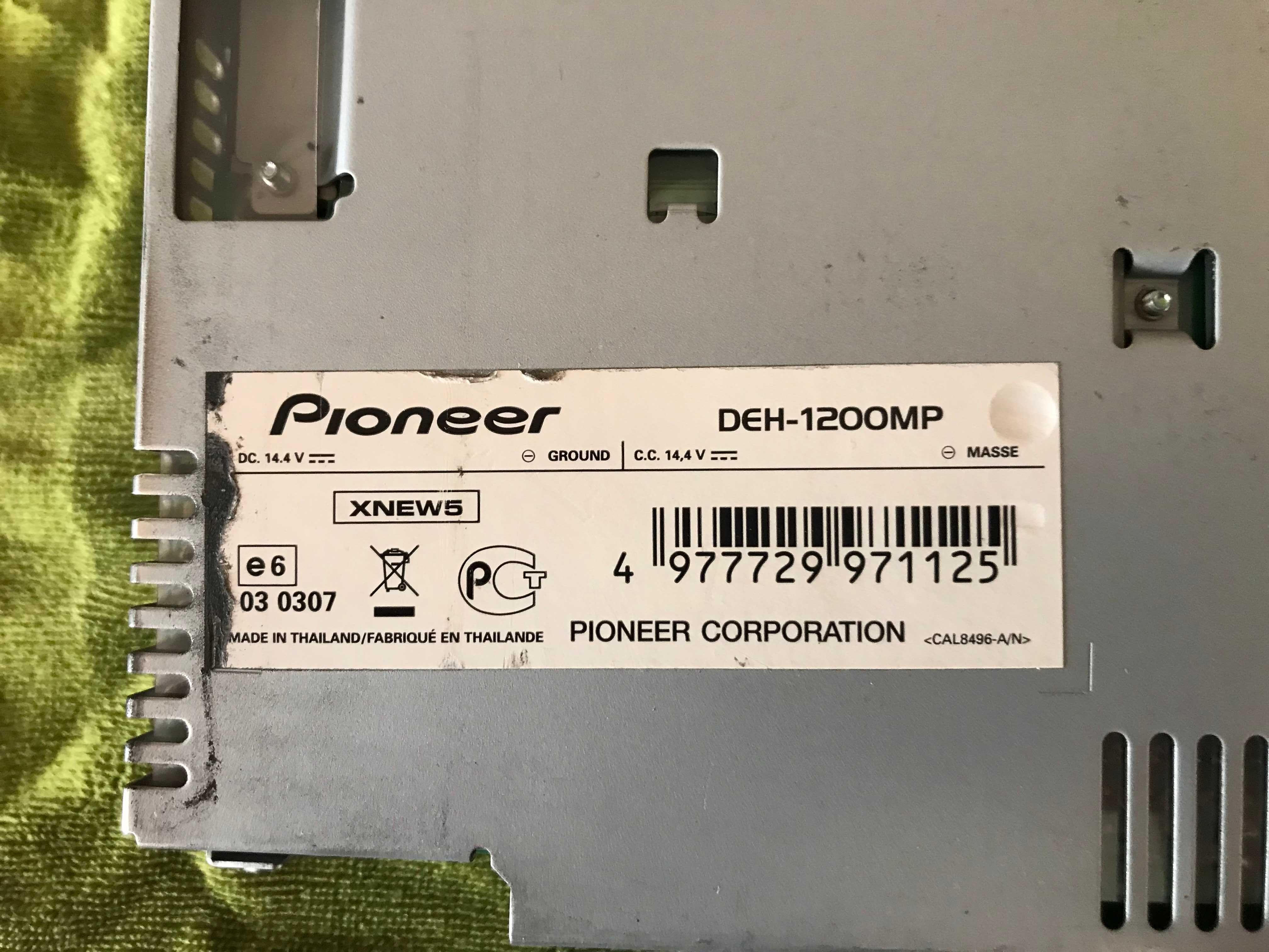 Автомагнітола Pioneer DEH-1200MP