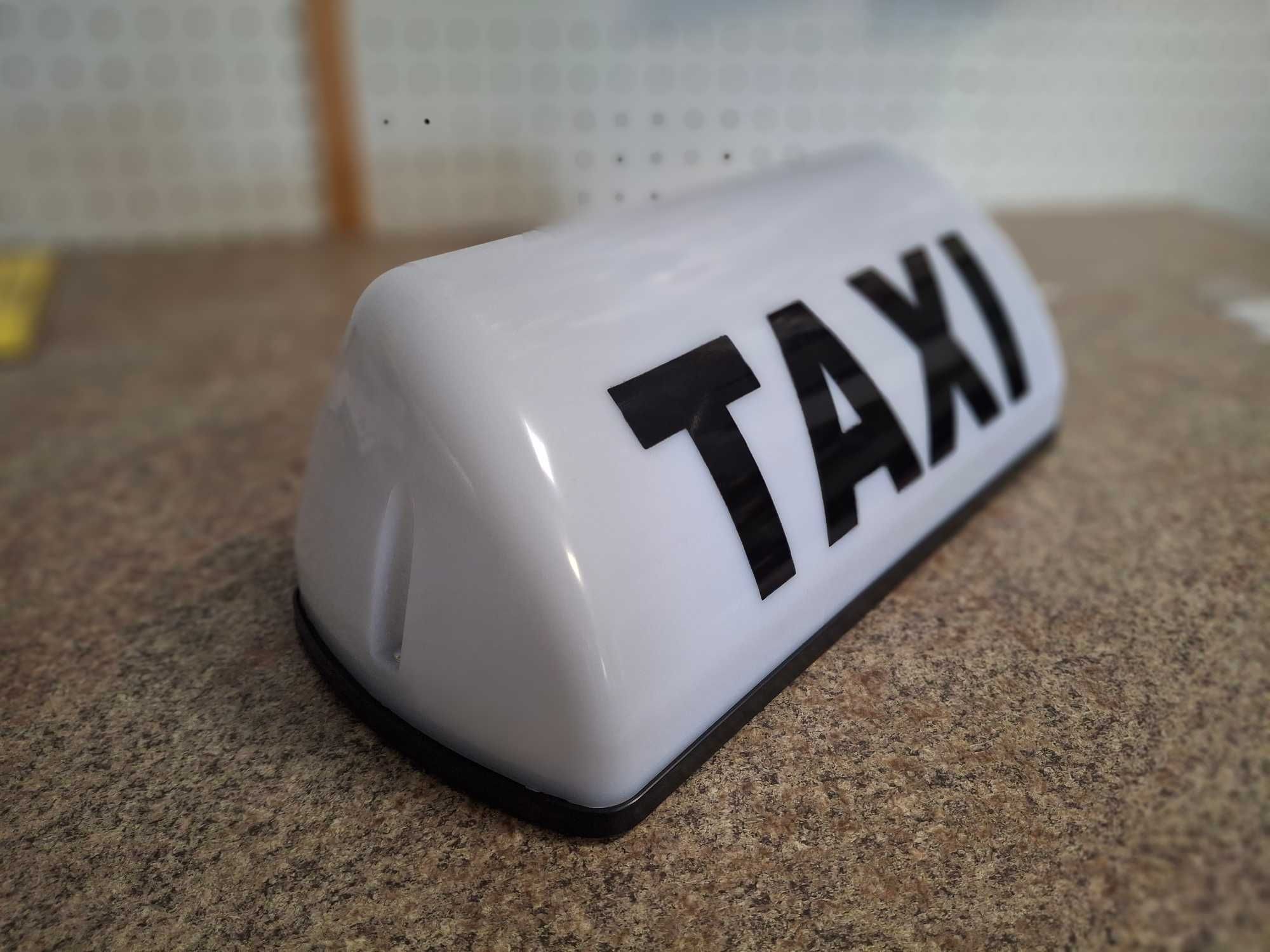 Magnes TAXI Kraków magnetyczne naklejki na taksówkę - taxi magnesy