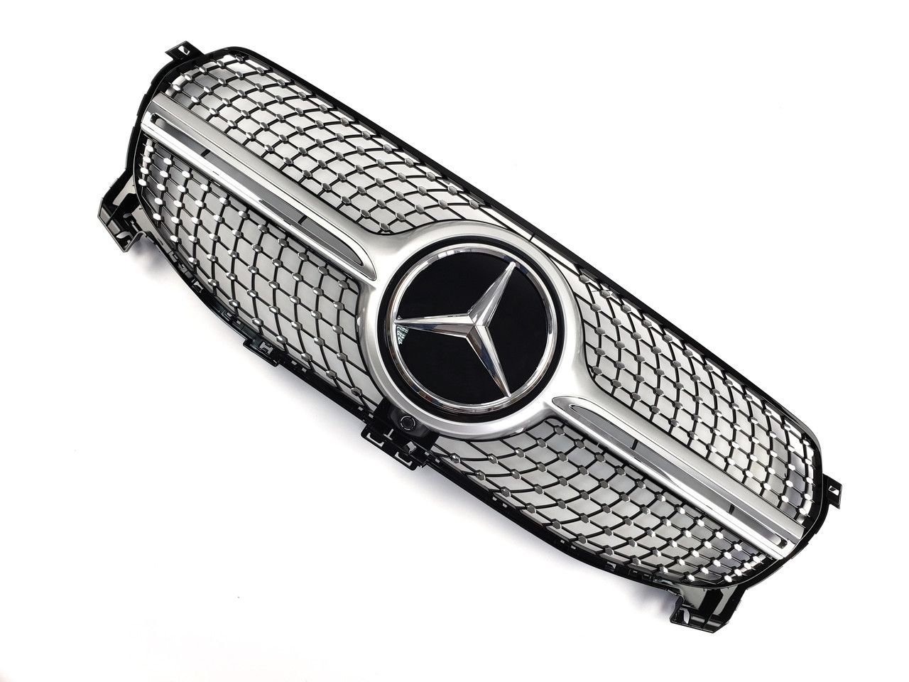 Решетка радиатора Mercedes GLE-Class W167 2019-2022 год Diamond