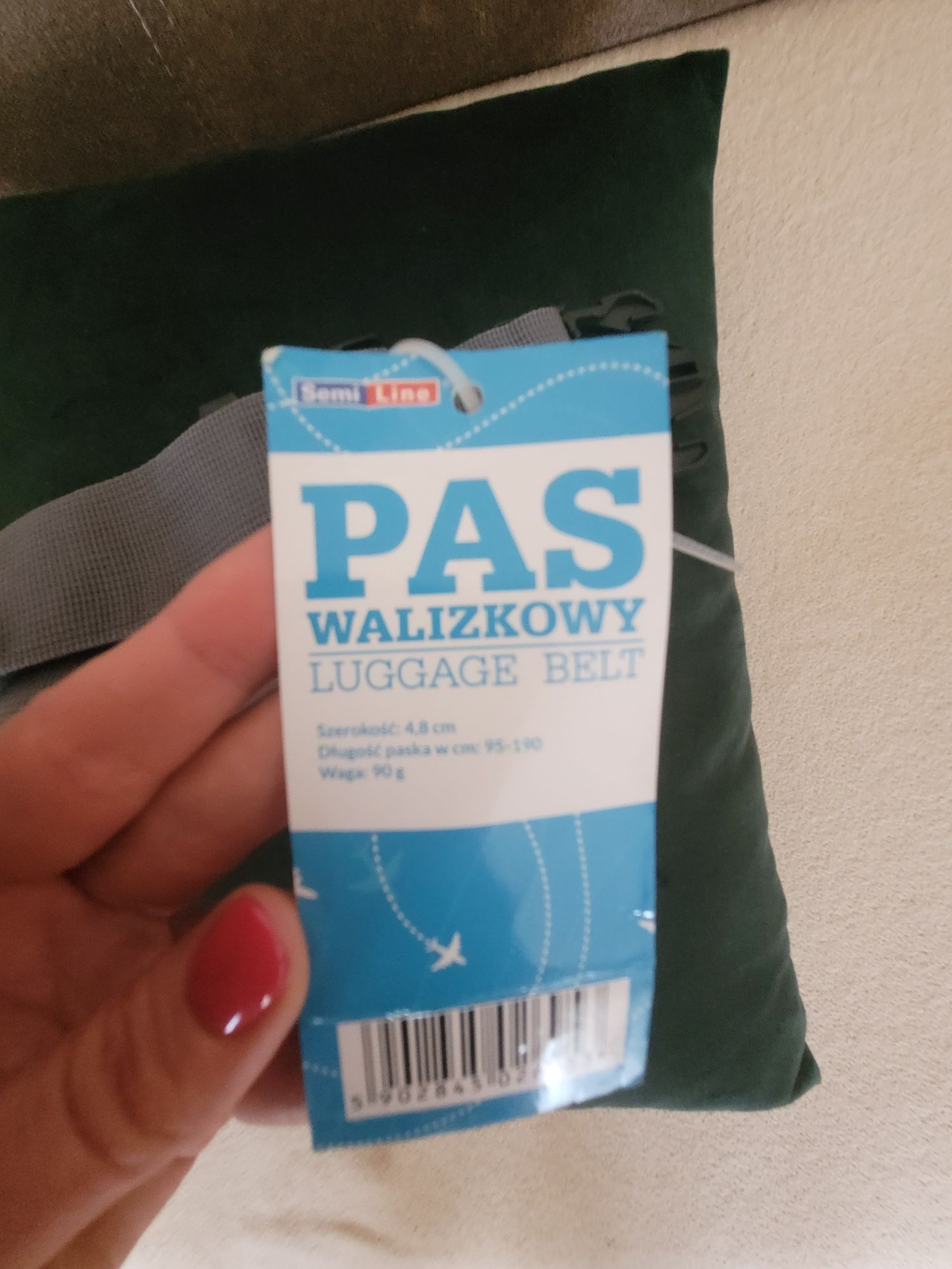 pas walizkowy semi line