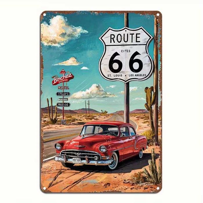 Nowa metalowa tablica