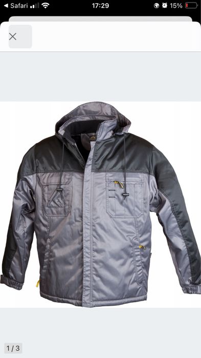 Kurtka robocza ocieplana + ogrodniczki?