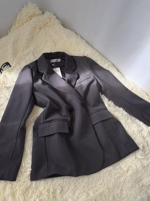 Піджак темно-сірий, класичний