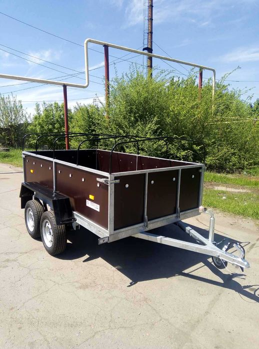 Автомобільний Легковий Двохосний Причіп. Посилений. Будь-якого розміру