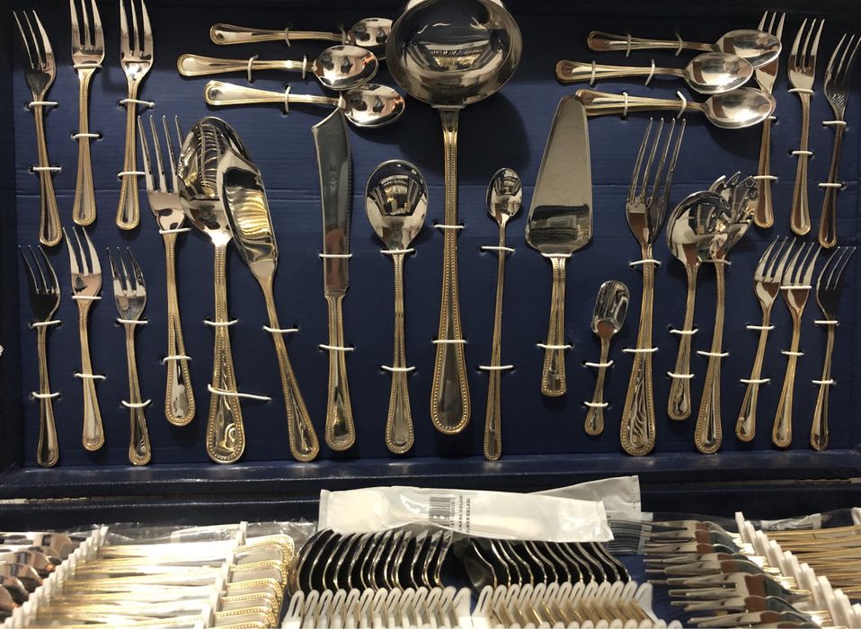 Faqueiro 130 peças Inox C1 18.10 Italy
