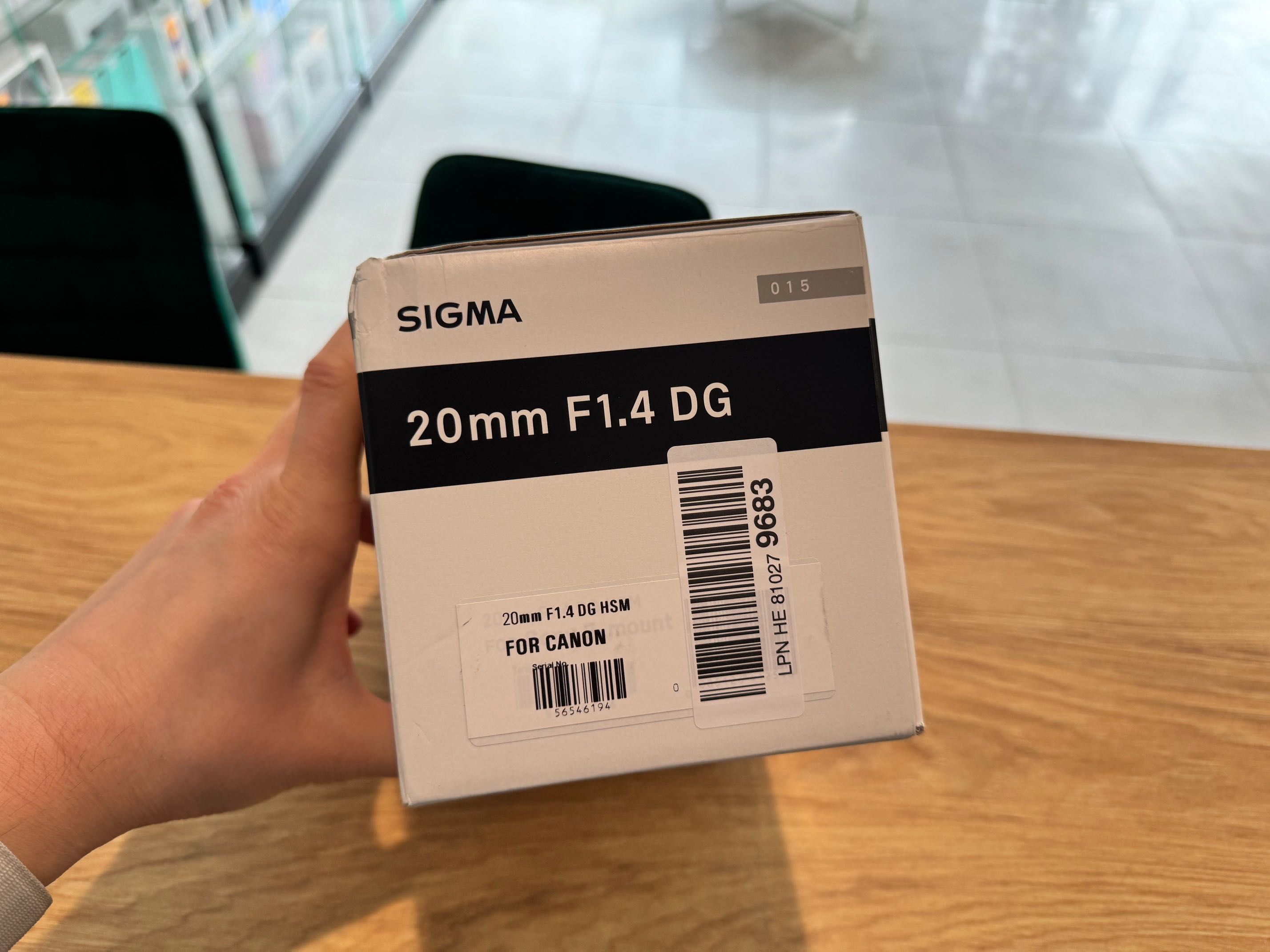 Nowy Obiektyw Sigma 20mm f/1.4 DG HSM Art (Canon) GW36m Sklep