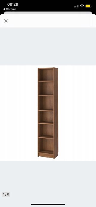 Słupek Ikea orzech