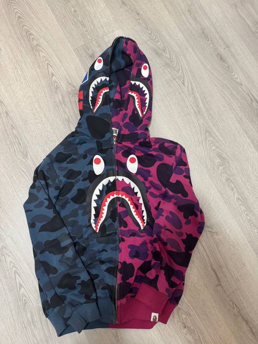 Зип худи Bape.