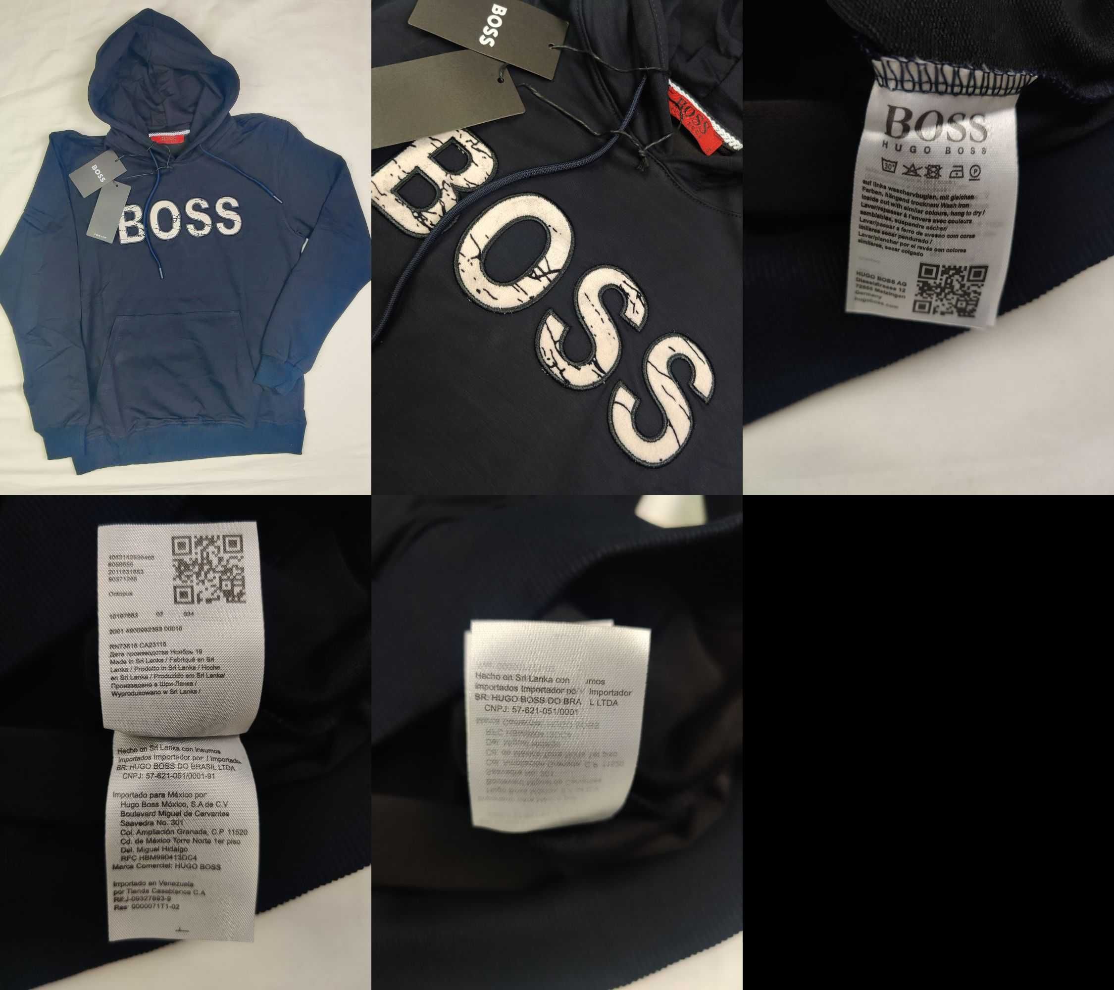 Bluza męska z kapturem Armani Hugo Boss Tommy Hilfiger logowane