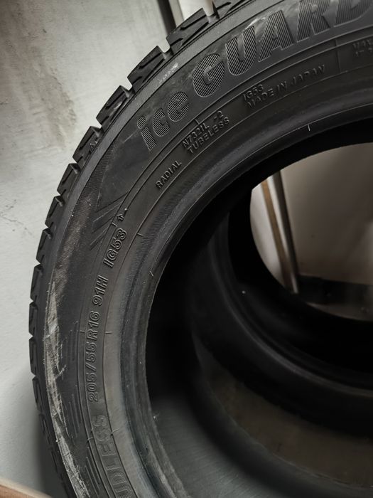 205/55 R16 YOKOHAMA 2022 рік майже Нова.