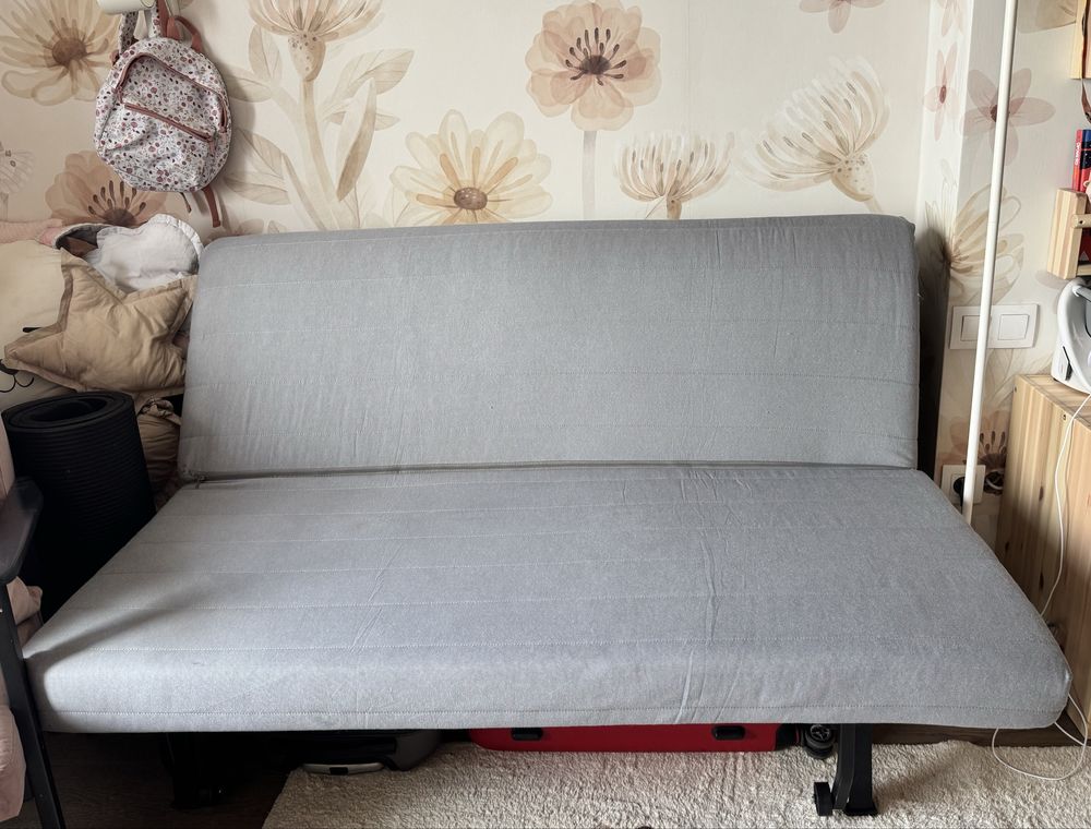 Sofa 2-osobowa rozkładana IKEA LYCKSELE LOVAS (materac+pokrycie GRATIS