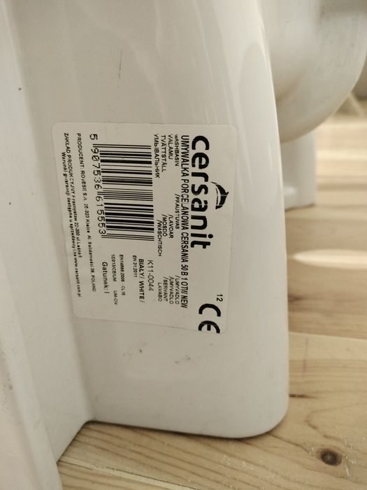 Umywalka Cersanit cersenia i WC kompakt Koło