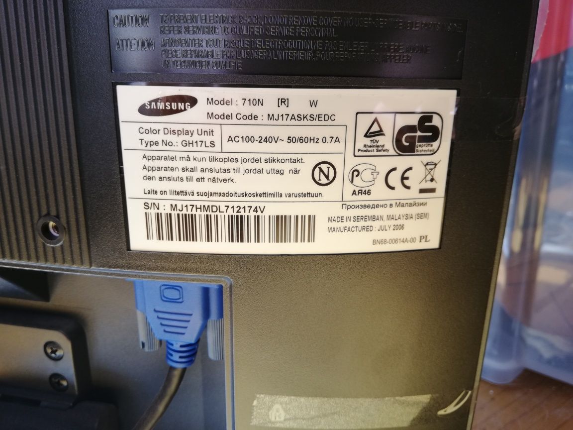 Monitor do komputera
