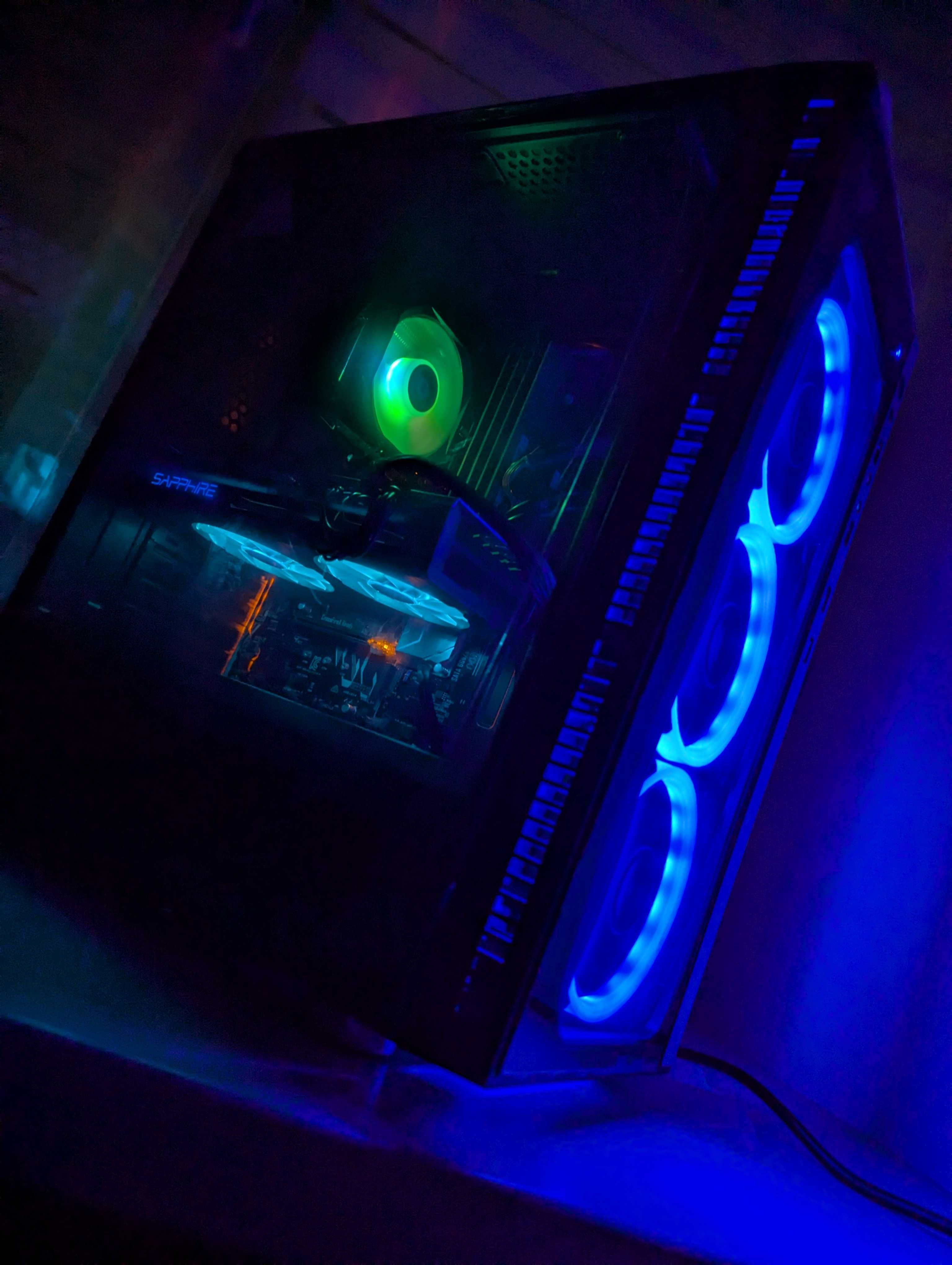 Ryzen 5 5500; GTX 1070GB ; RAM 16GB ; SSD 128GB ; компьютер игровой
