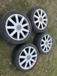 Koła 5x112x18 audi oroginal, vw skoda opony lato