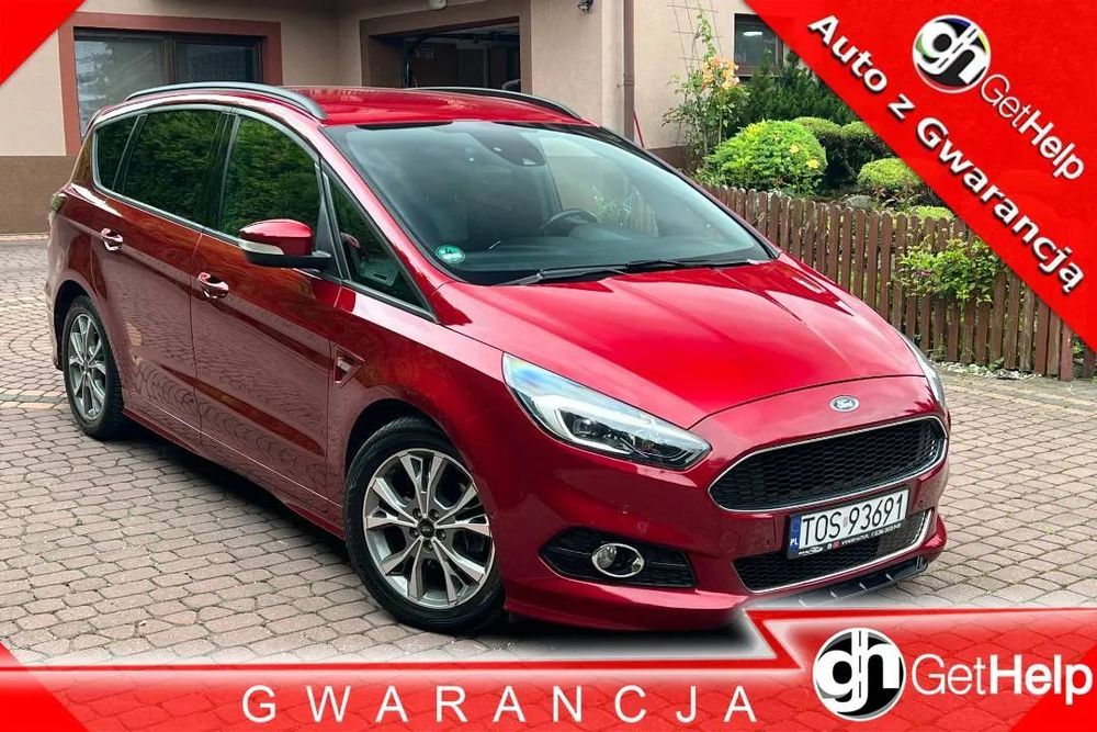 Ford S-Max Gwarancja_ACC_Car_Play_Martwe_Pole_7_Foteli_Full LED_Bogata Opcja !