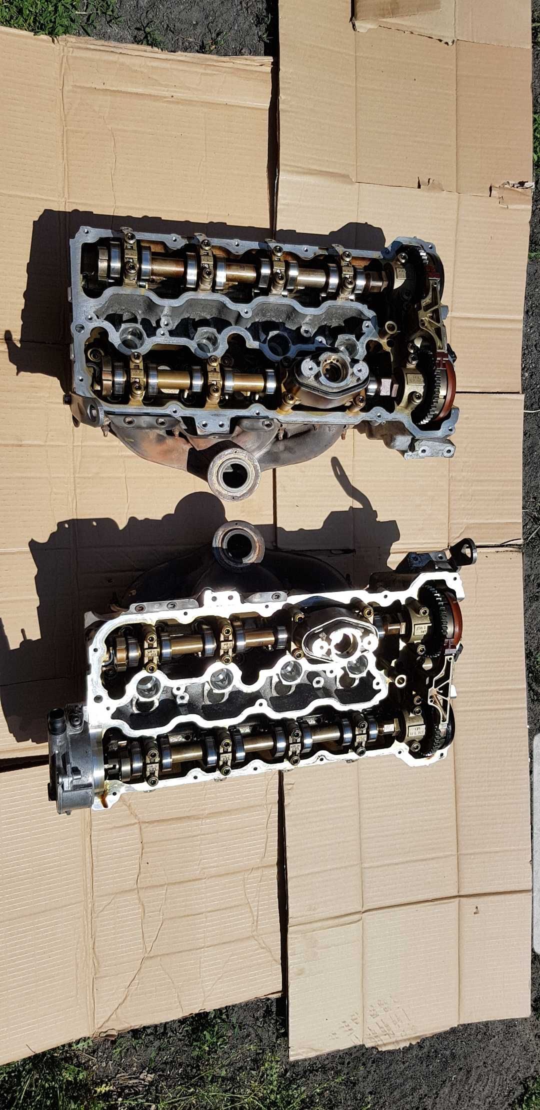 Głowica silnika BMW N63B44A LEWA PRAWA kompletna bdb