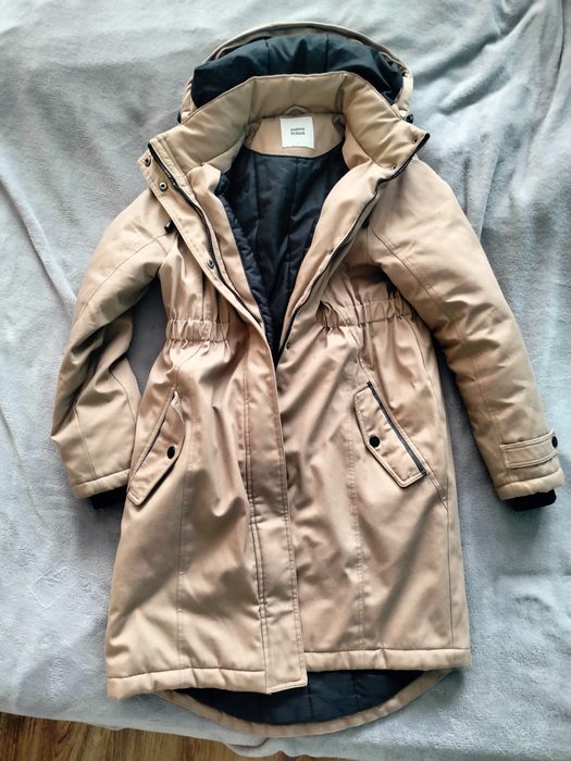 Płaszcz ciążowy zimowy, parka, kurtka